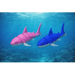 Articulating White Shark