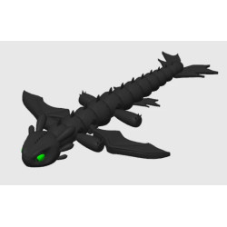 Articulated Toothless