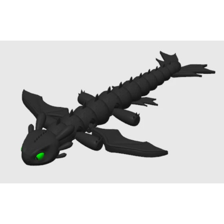 Articulated Toothless