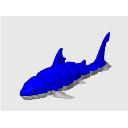 Articulating White Shark