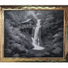 Ethereal Waterfall Scene