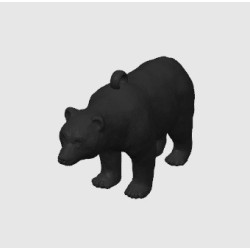 Black Bear Keychain