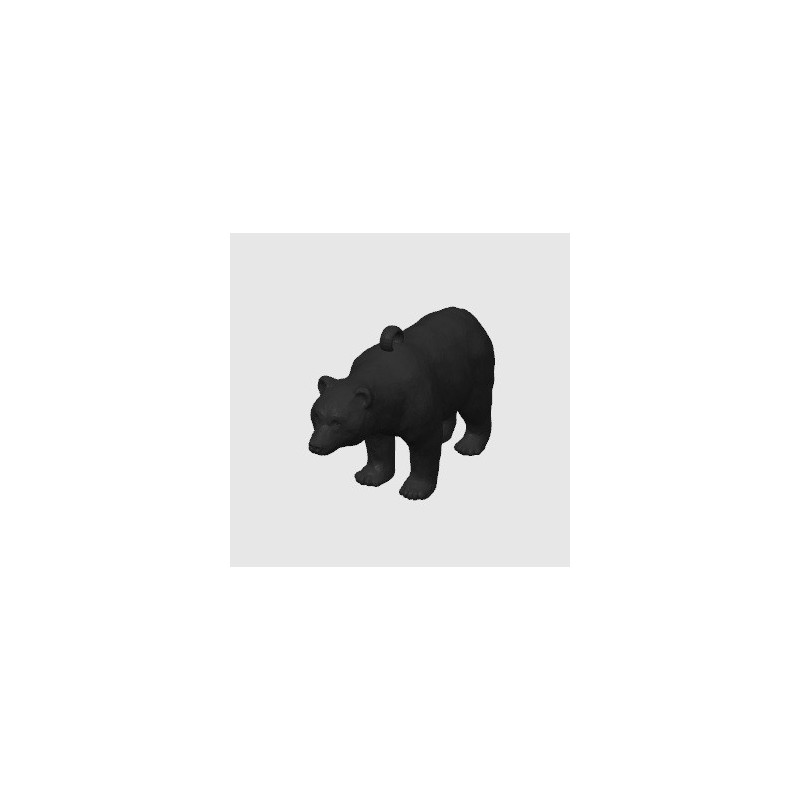 Black Bear Keychain Black Bear Keychain