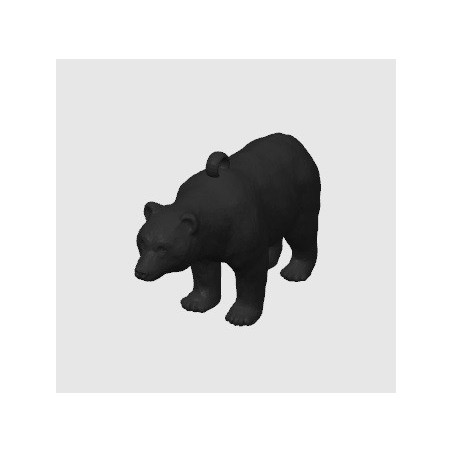 Black Bear Keychain