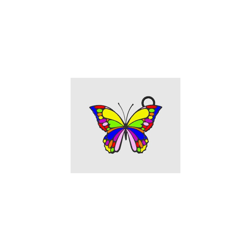Butterfly Keychain