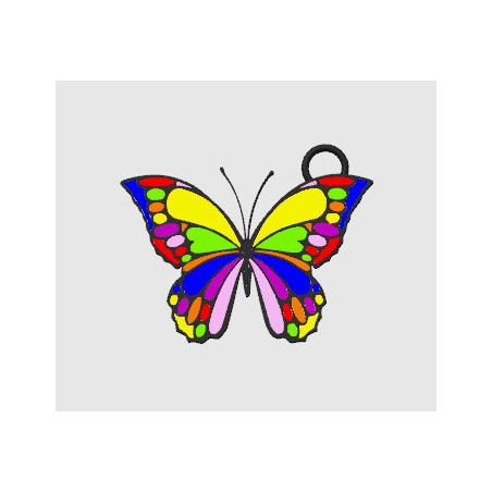 Butterfly Keychain