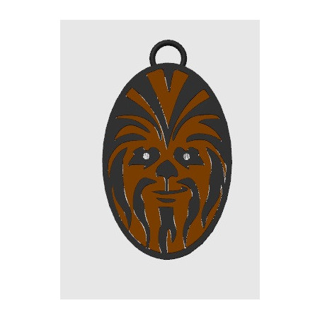 Chewbacca Keychain