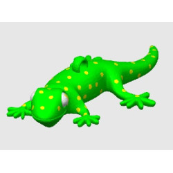Gecko Keychain