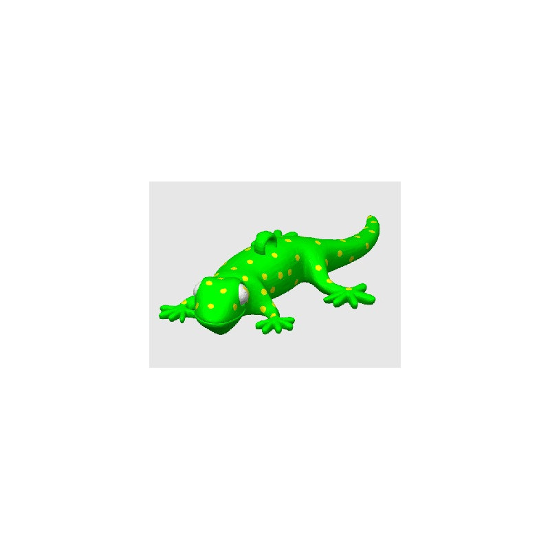 Gecko Keychain