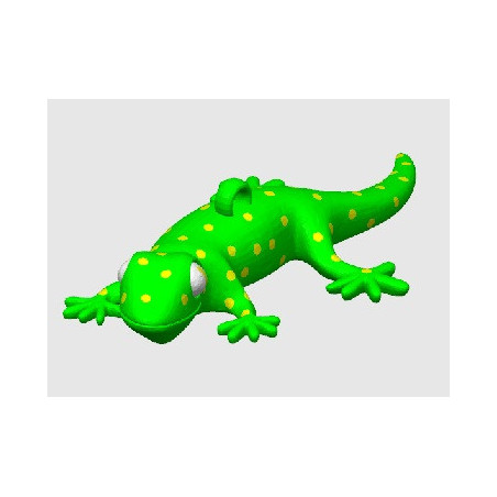 Gecko Keychain