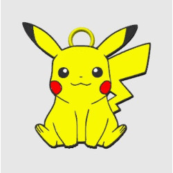 Pikachu Keychain
