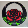 Red Rose Wall Decor